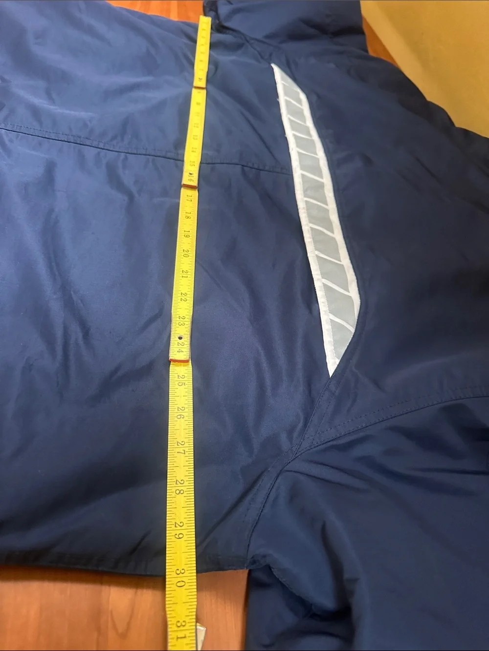 Nike Men's XXL Vintage Navy and Gray Full-Zip Insulated Windbreaker w/Fleece
